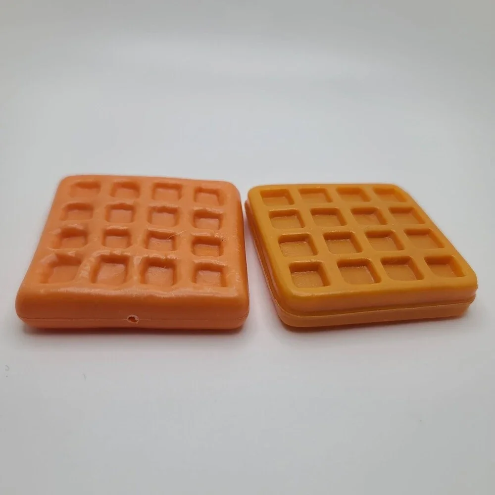 Pretend Play Food Summer Picnic Waffles Fries Mix Lot of 7 Pieces